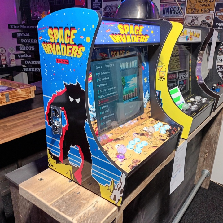 arcadekast space invaders