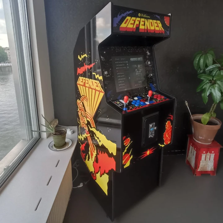 arcadekast met 3300 games de defender