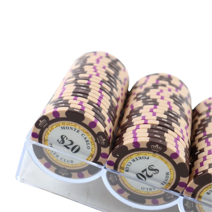 11321 – Monte carlo chips waarde 20 – 100 stuks – 2