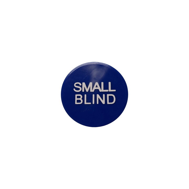 Big en small blind buttons