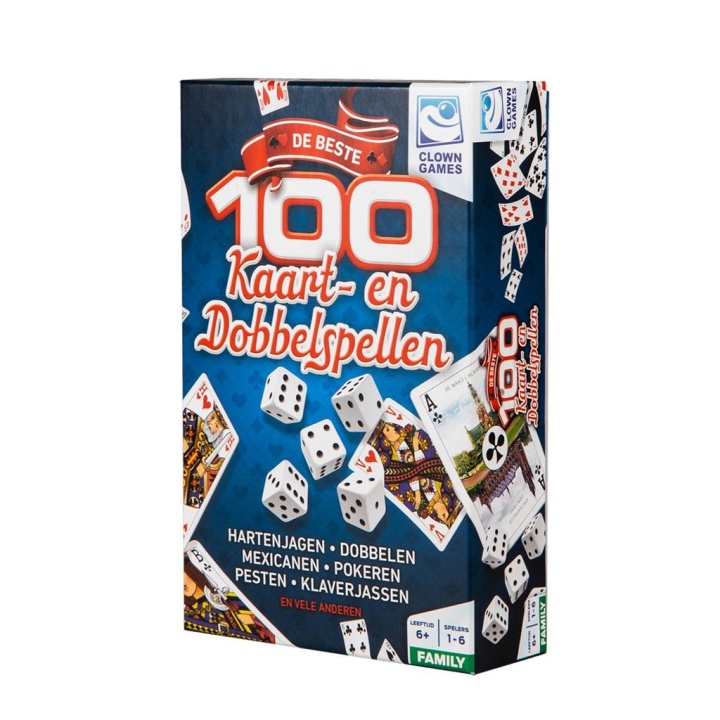 Clown games 100 kaart en dobbelspellen