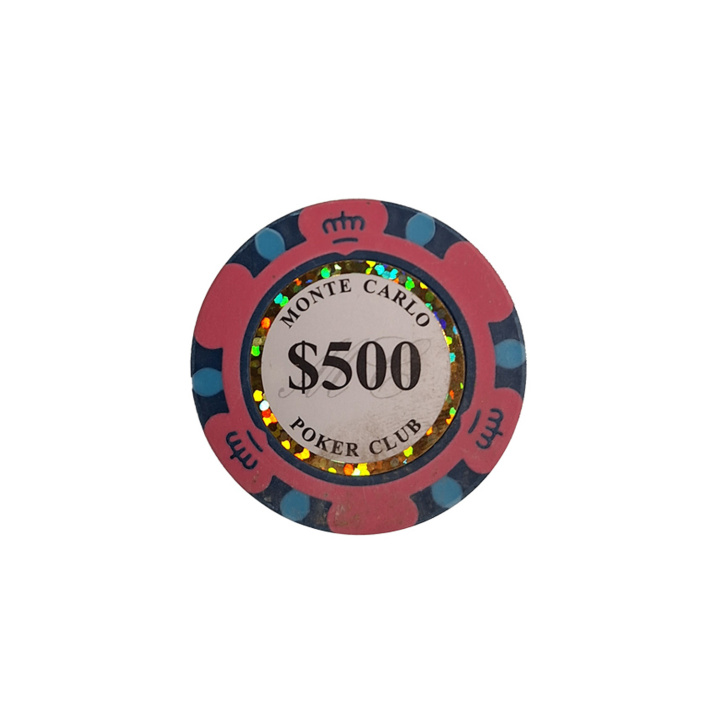 Monte Carlo Poker Chips Waarde 500