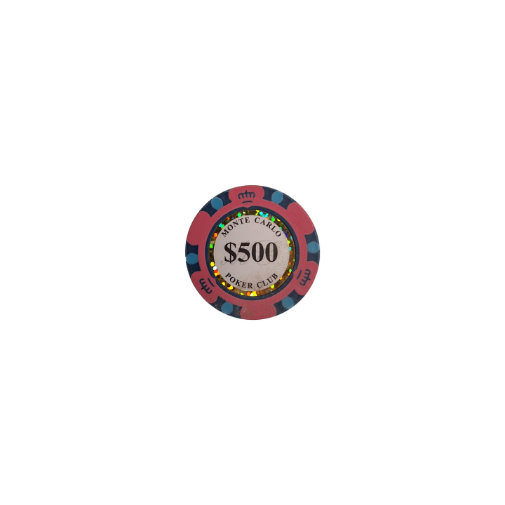 Monte Carlo Poker Chips Waarde 500
