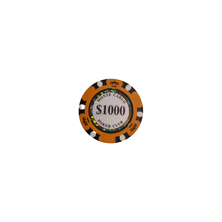 Monte Carlo Poker Chips Waarde 1000