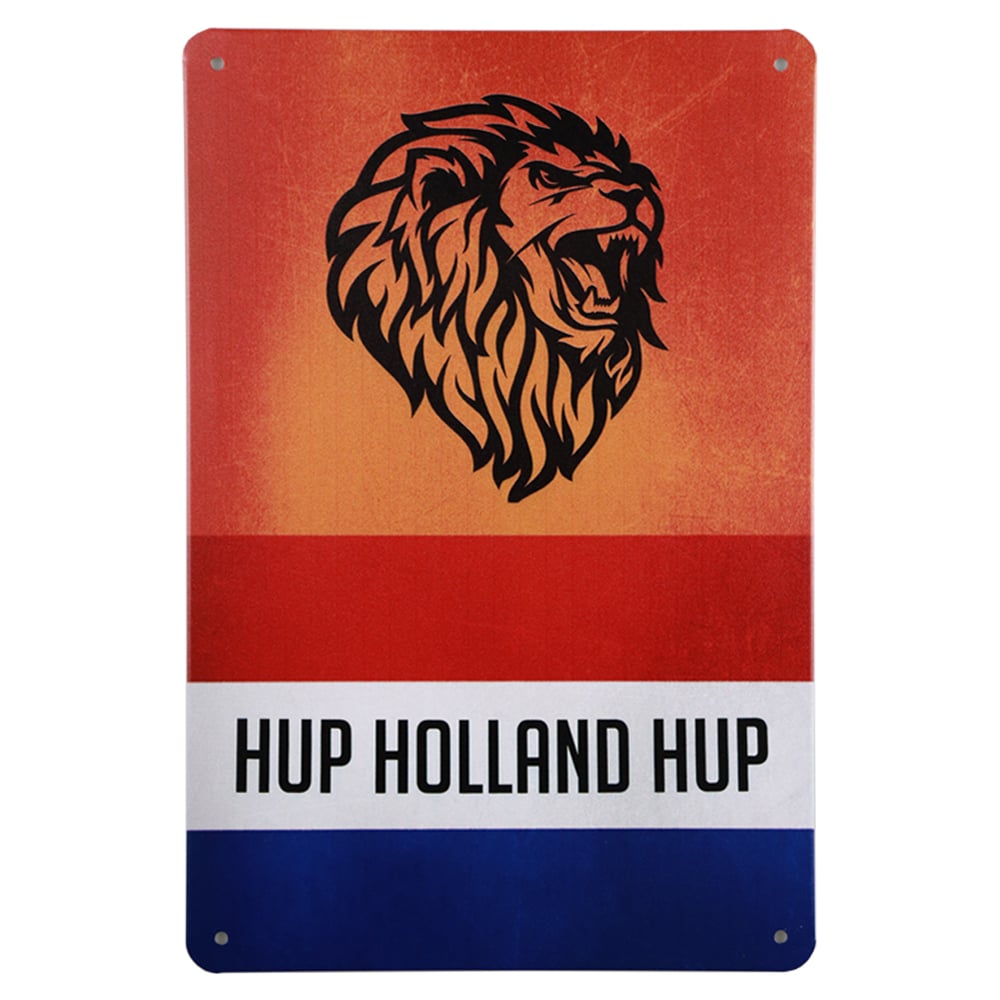 Hup Holland Hup Metalen borden Wandbord Cave & Garden