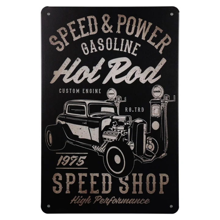 Speed-power-metalen-borden Speed & Power Metalen borden