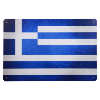 Griekse vlag Metalen borden