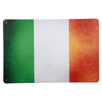 Ierlands vlag Metalen borden