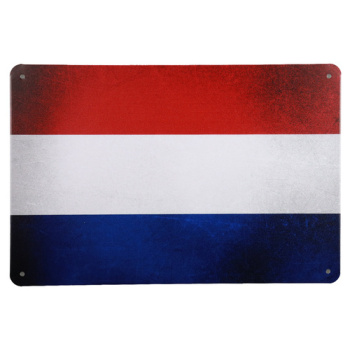 Nederlandse vlag - Metalen borden
