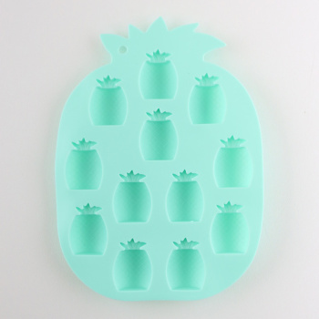 IJsblokjes tray ananas blauw