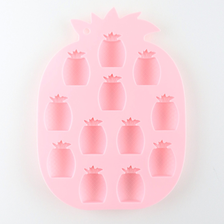 IJsblokjes tray ananas roze