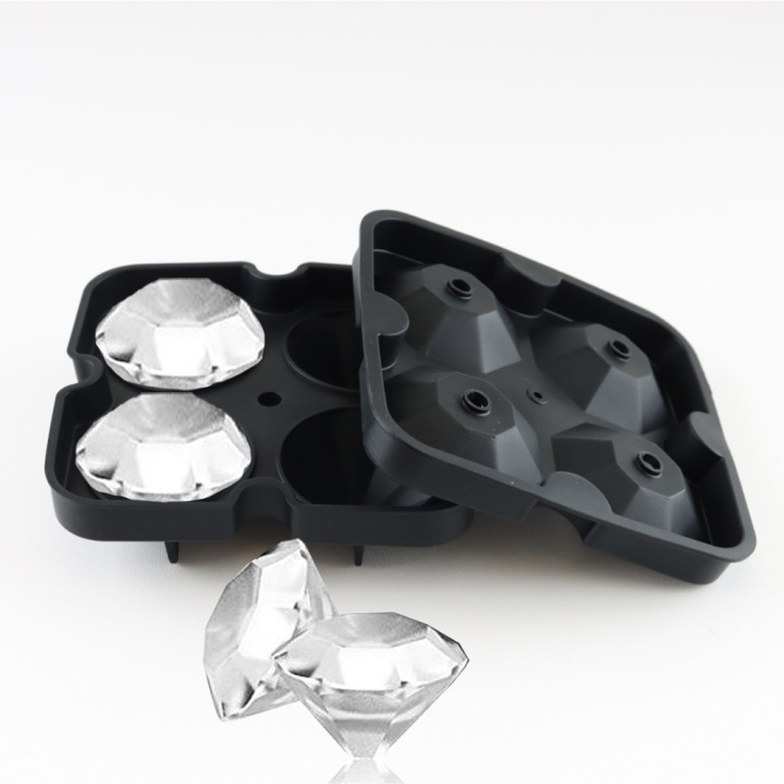 IJsblokjes tray diamant Zwart