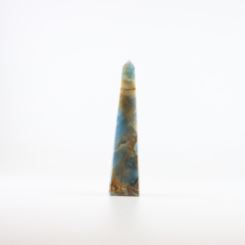 Onyx Obelisk blauw