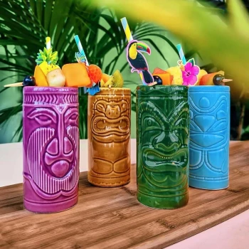 Tiki drinkbekers