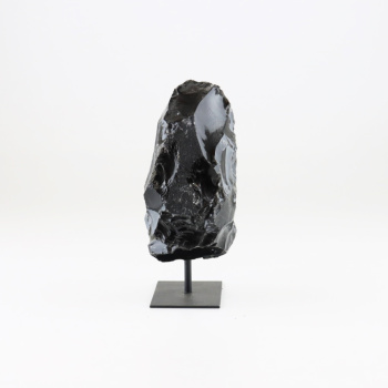 Zwarte Obsidiaan Op Standaard Nr 3