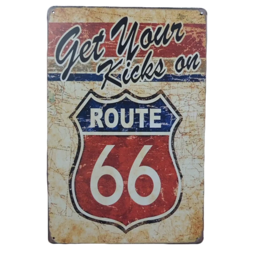 Route 66 Metalen Borden