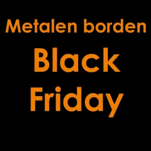 Black Friday Metalen Borden