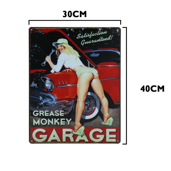 31562 Grease-monkey-metalen-borden-30-40-2
