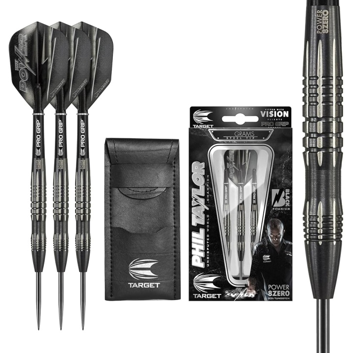 Target Phil taylor titanium black