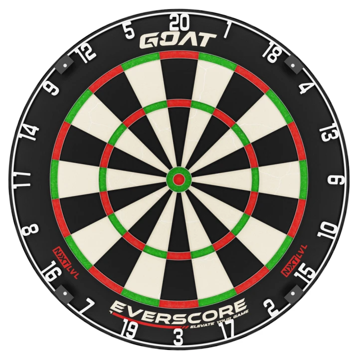 Goat-dartbord-madagascar-sisal-everscore GOAT everscore nxt lvl dartbord