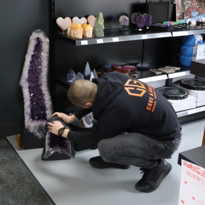 Grote amethist geode 86 kilo