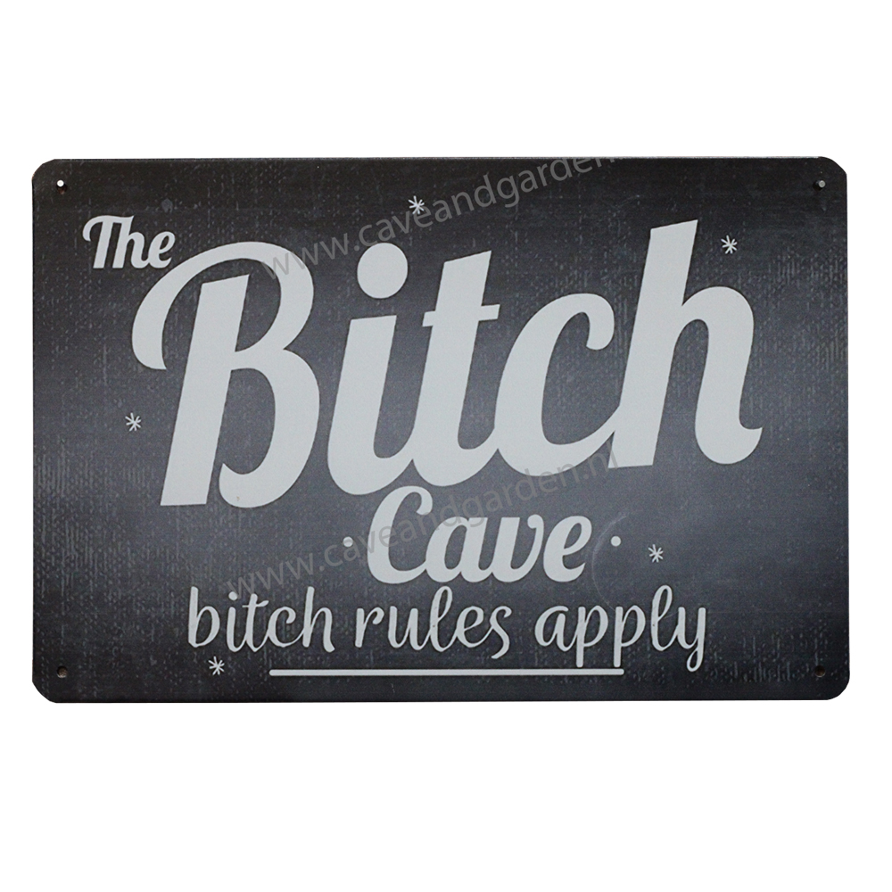 Womancave Metalen Borden