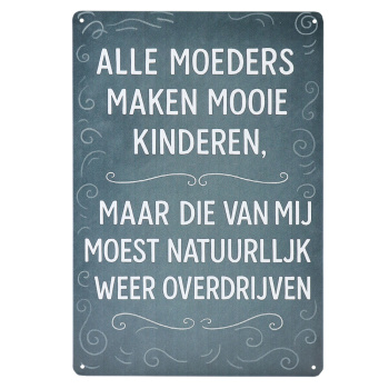 Alle moeders Metalen Wandbord