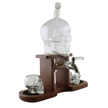 Skull whiskey karaf