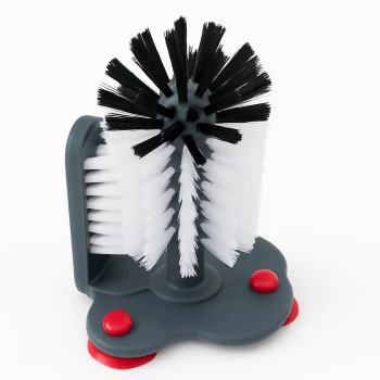 Glazen schoonmaak borstel