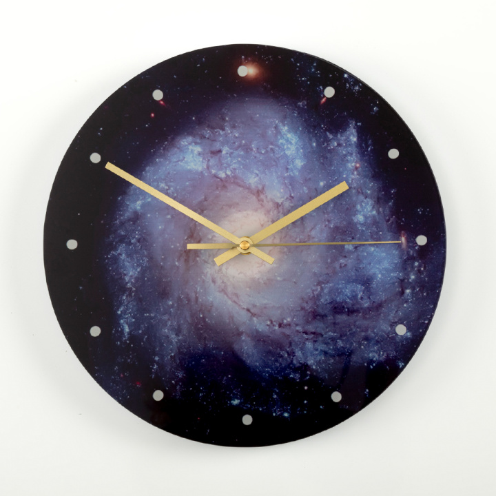 20009 Klok-sterrenstelsel-gat Wandklok sterrenstelsel
