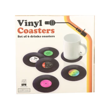 Vinyl onderzetters