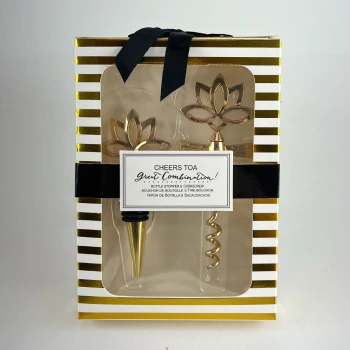 Kurken trekker gold lotus set