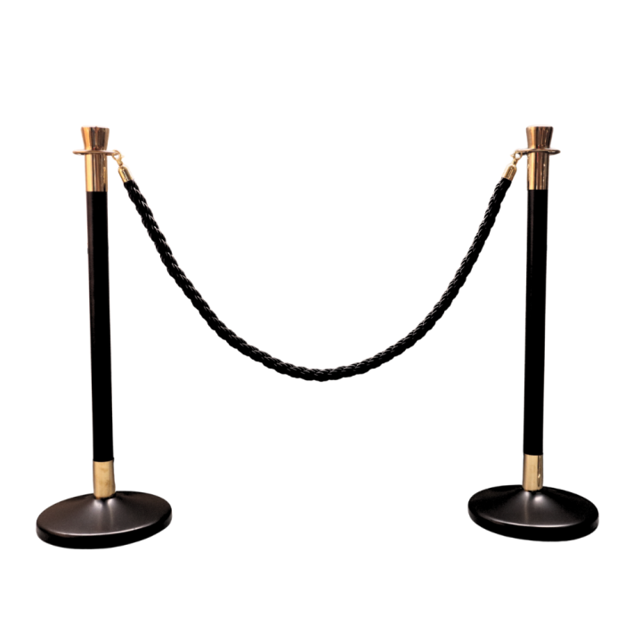 Vip-afzetpaal-special-zwart-goud-1 Vip afzetpaal zwart goud deluxe