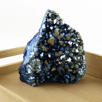 Titanium Kwarts Blauw 955 Gram