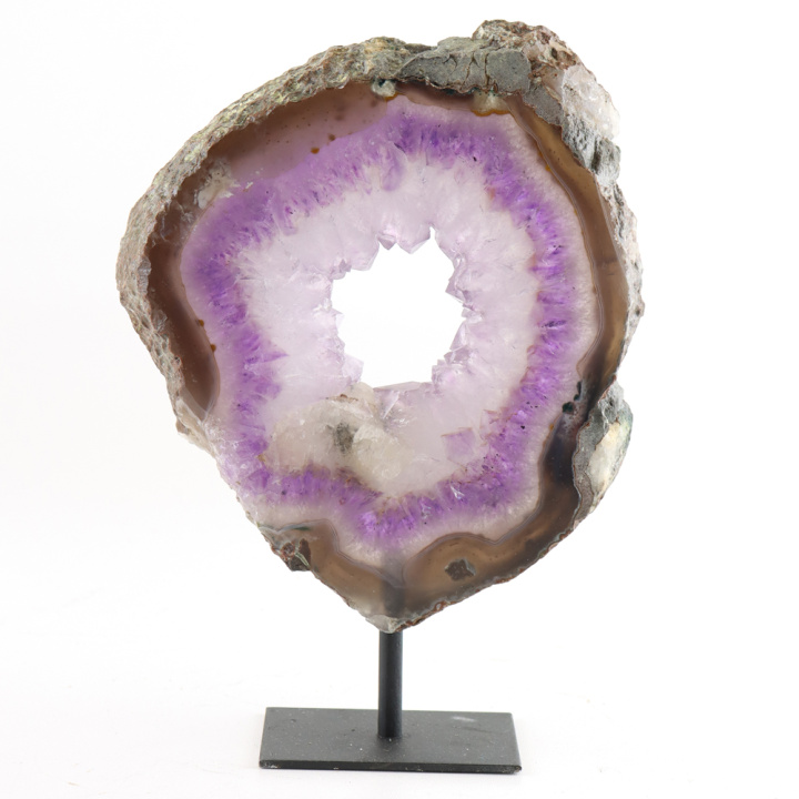 kleine amethist portal op standaard