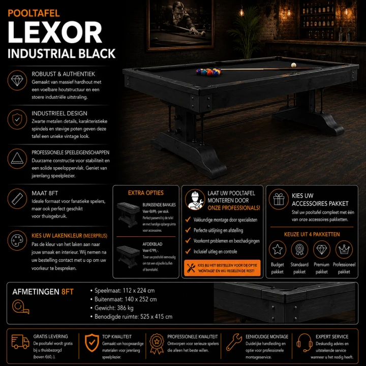 sfeer-afbeelding-pooltafel-lexor-industrial-black-oak-8ft