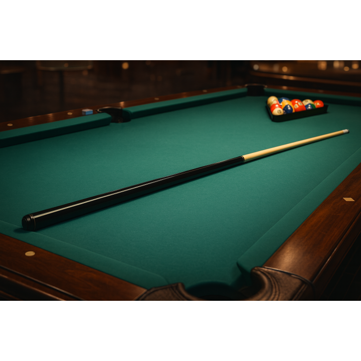 Pool keu Club 2 delig zwart