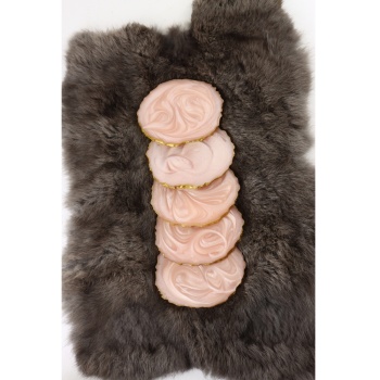 Epoxy onderzetters roze