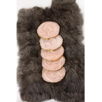 Epoxy onderzetters roze