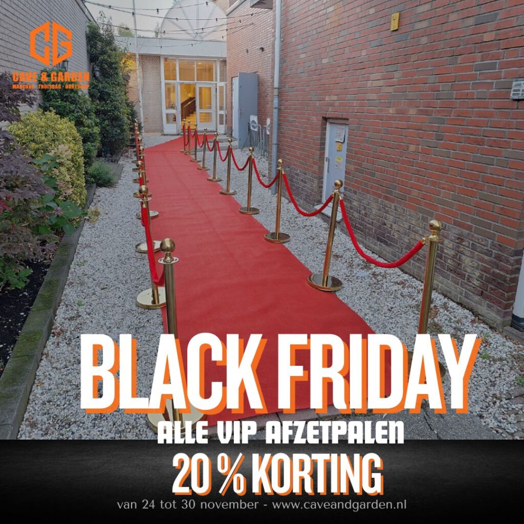 Black friday vip afzetpalen