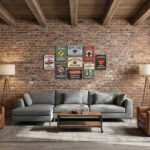 muurdecoratie voor in huis