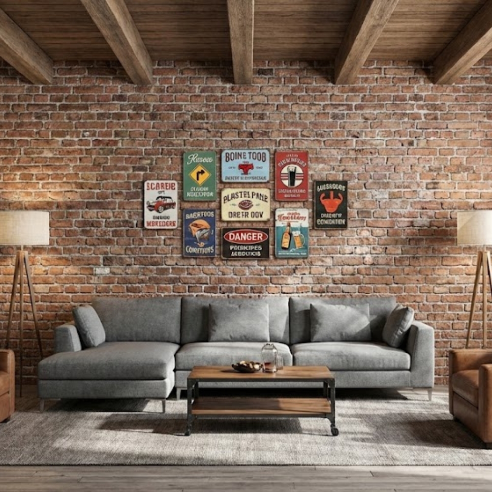 muurdecoratie voor in huis