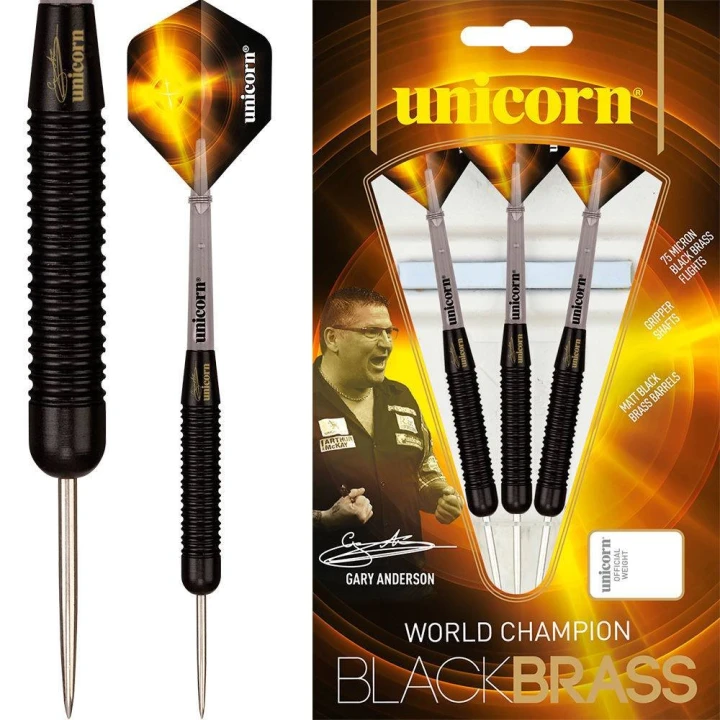 Unicorn Gary Anderson black brass Unicorn Gary Anderson black brass