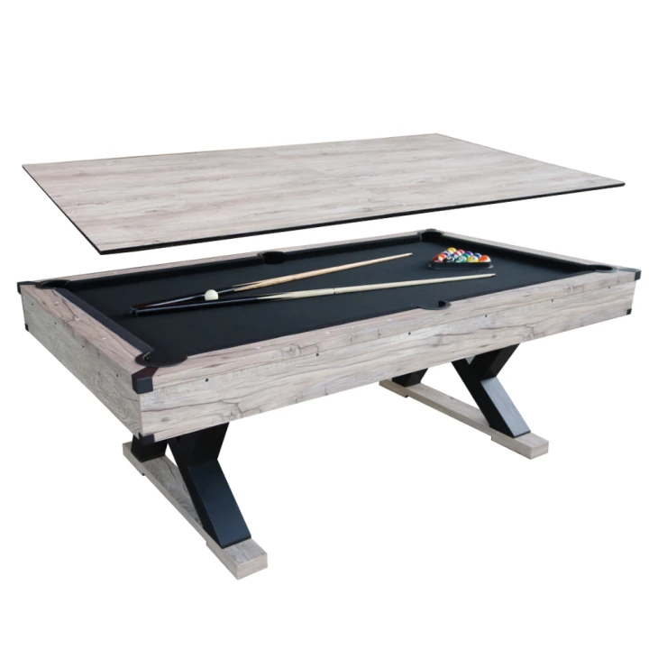 Pooltafel-eiken-zwart-laken-1
