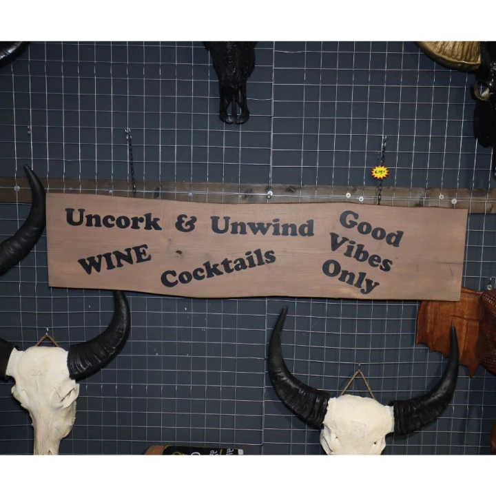 18451 – Houten Bord Uncork & Unwind 18451 - Houten Bord Uncork & Unwind