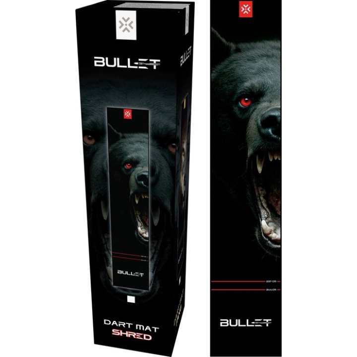 Bullet carpet shred dartmat 300 x 60cm Bullet carpet shred dartmat 300 x 60cm