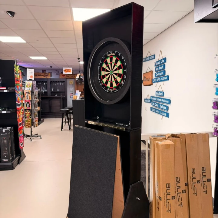 12998 Houten Inklapbare Dartkast set (2)