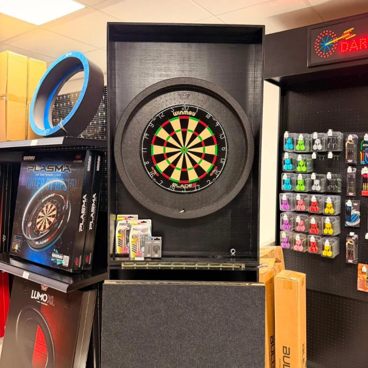12998 Houten Inklapbare Dartkast set (3)