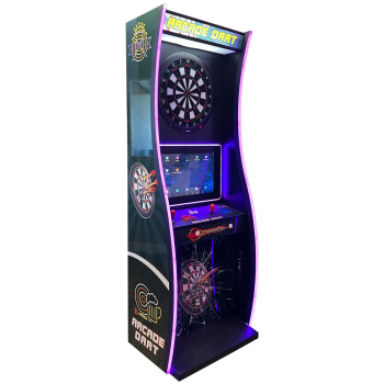 19337 Dart Arcadekast met Games en Karaoke