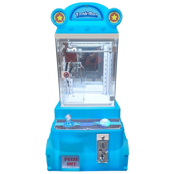 19341 – Tank-man-grijpmachine-claw-blauw-voorkant-wit